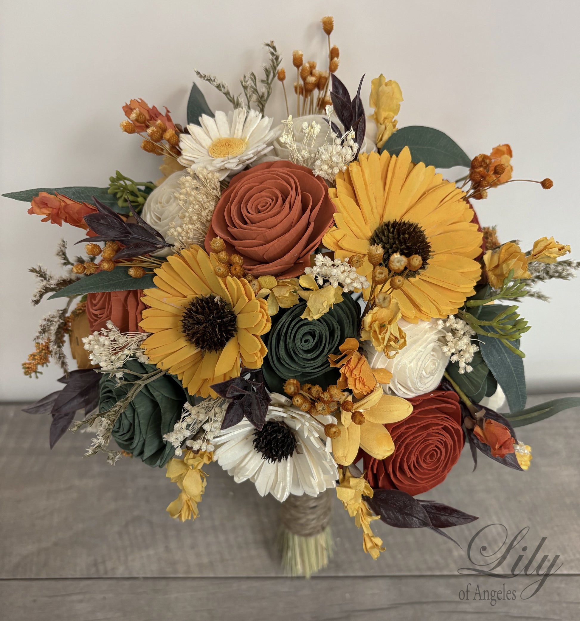 Golden Sunflower Bouquet