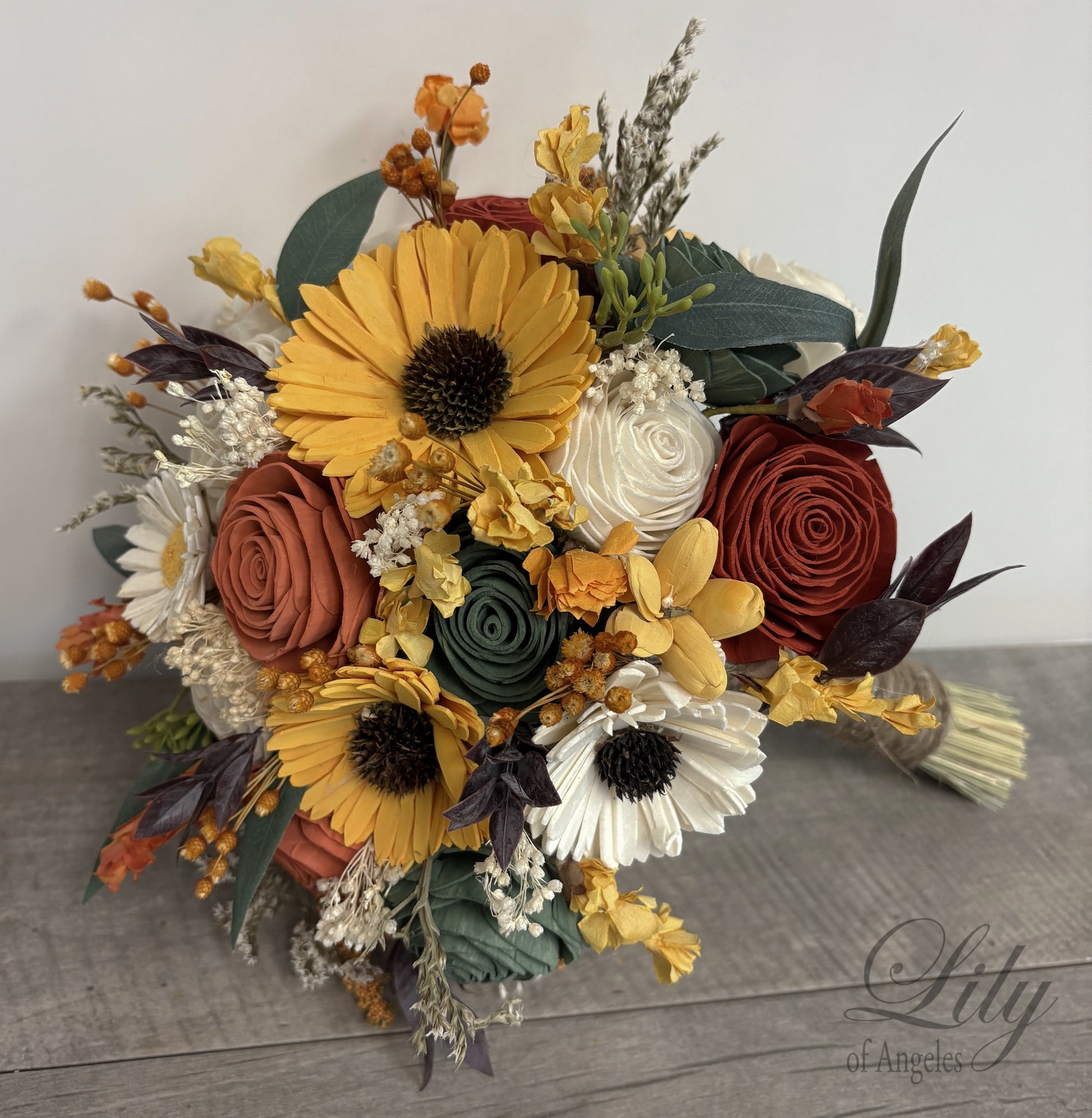 Golden Sunflower Bouquet