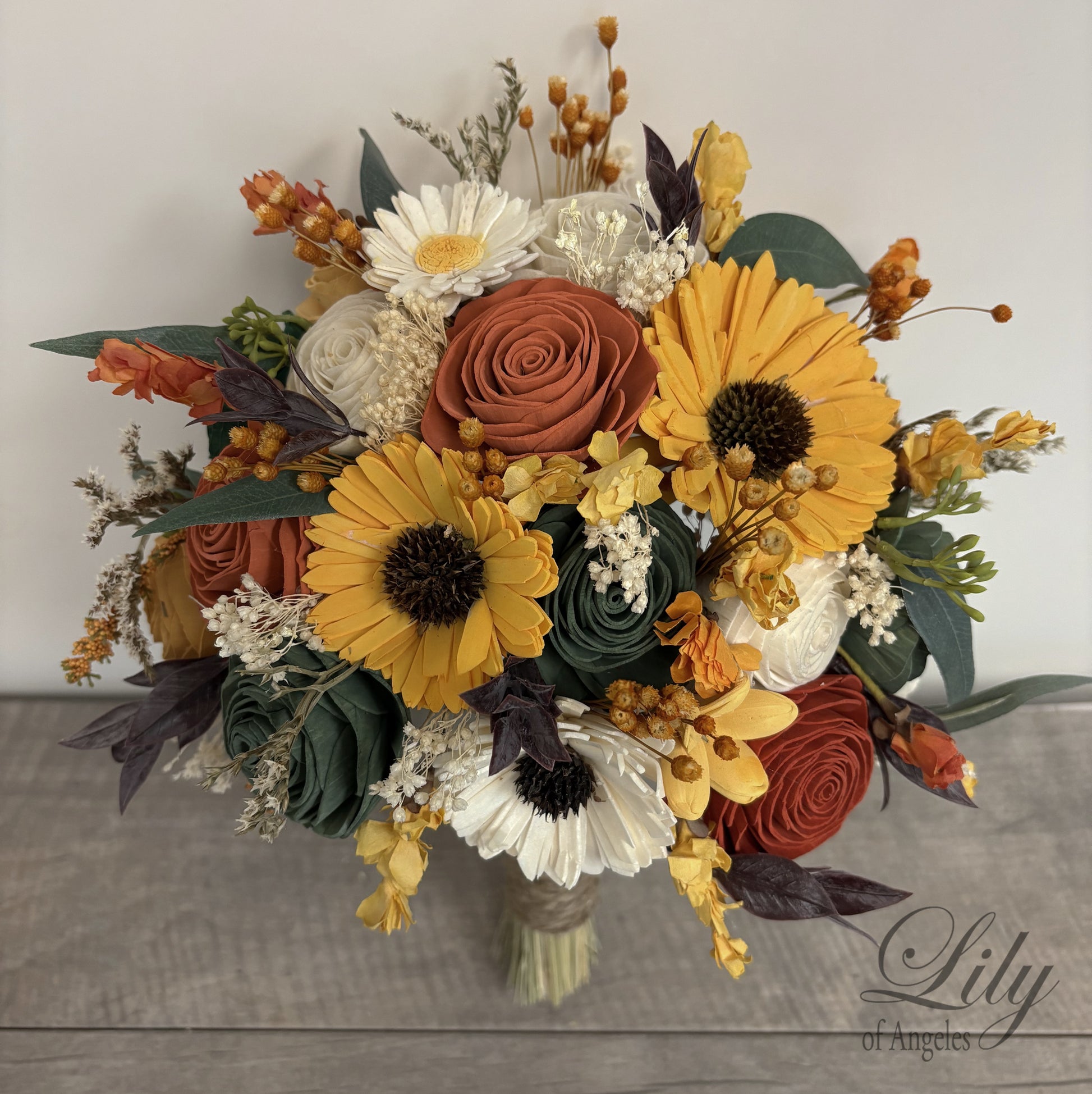 Golden Sunflower Bouquet