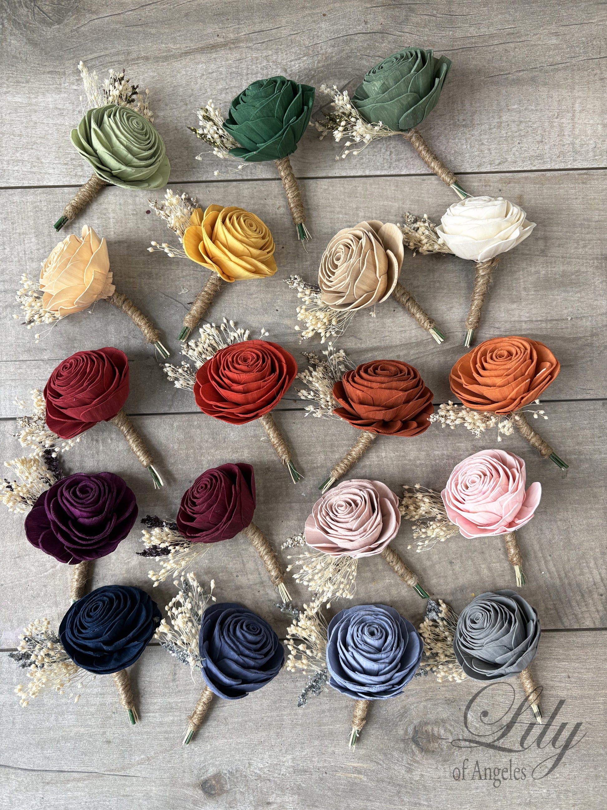 Rainbow Boutonniere