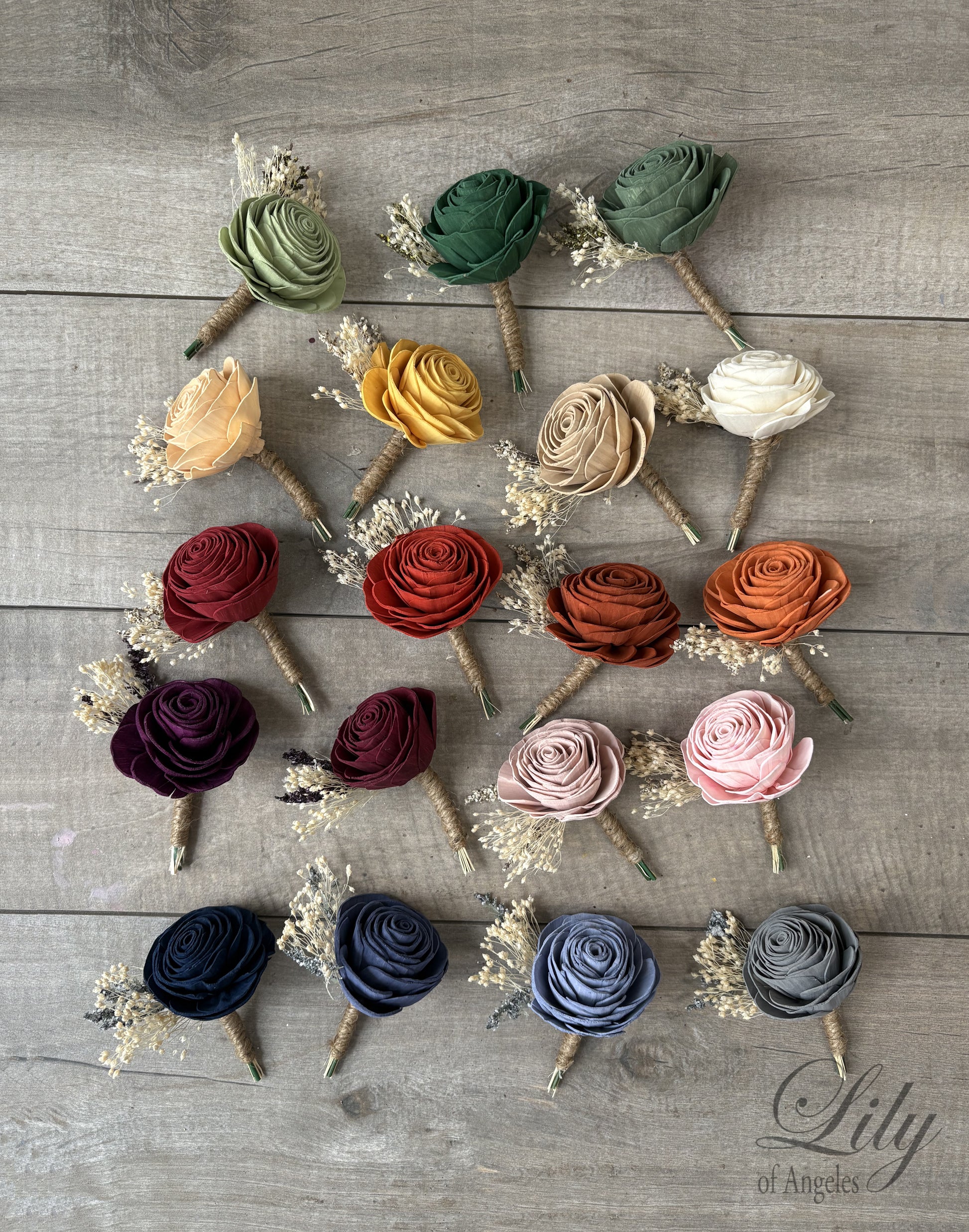 Rainbow Boutonniere