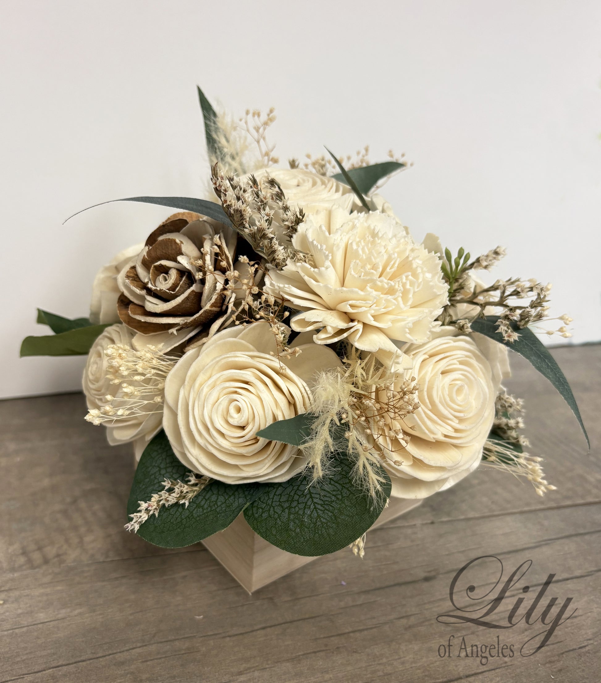 Wooden Centerpiece