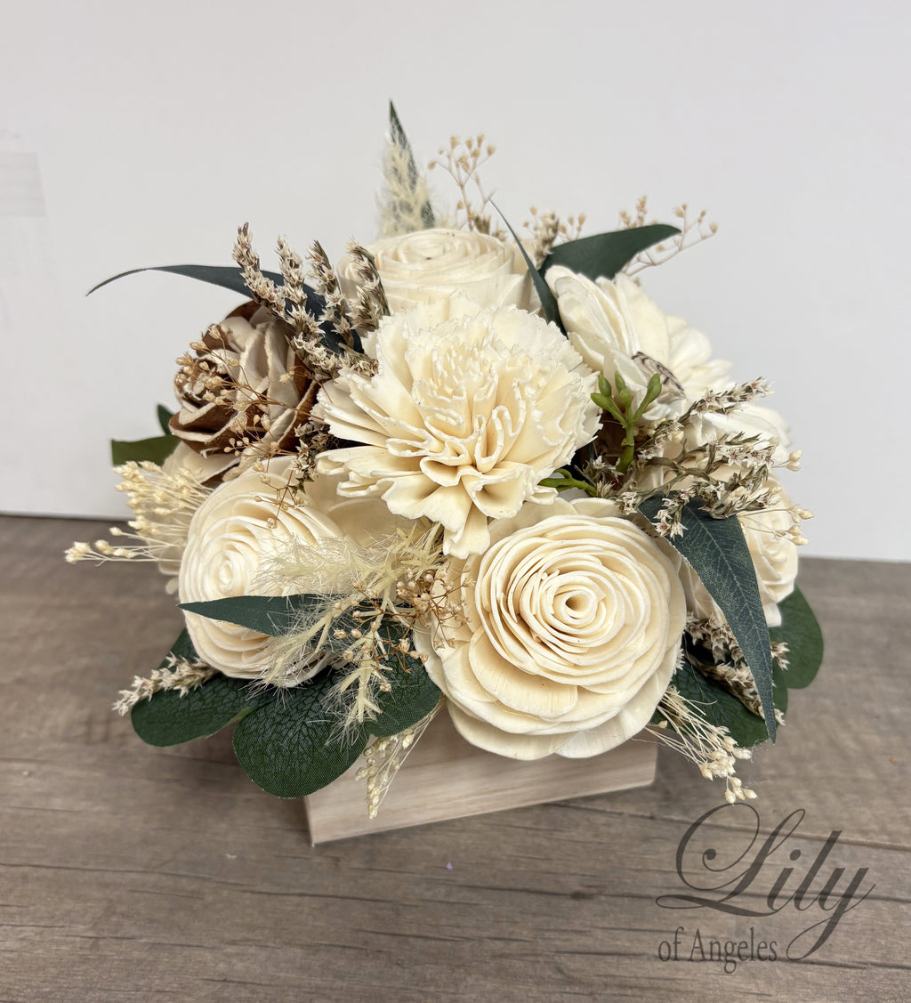 Wooden Centerpiece