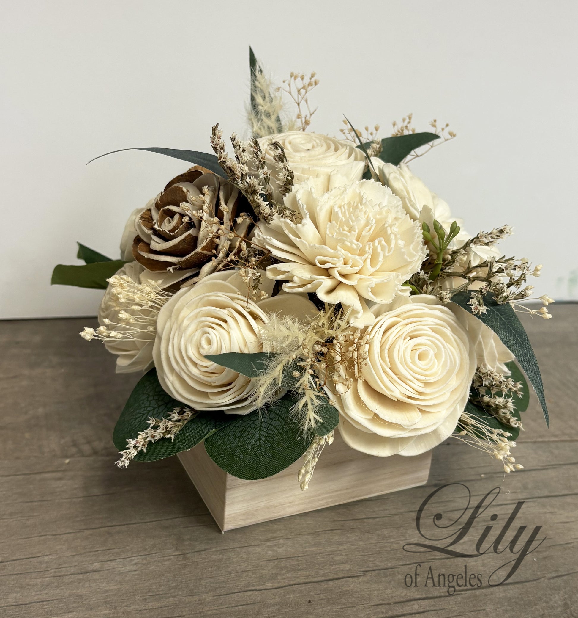 Wooden Centerpiece
