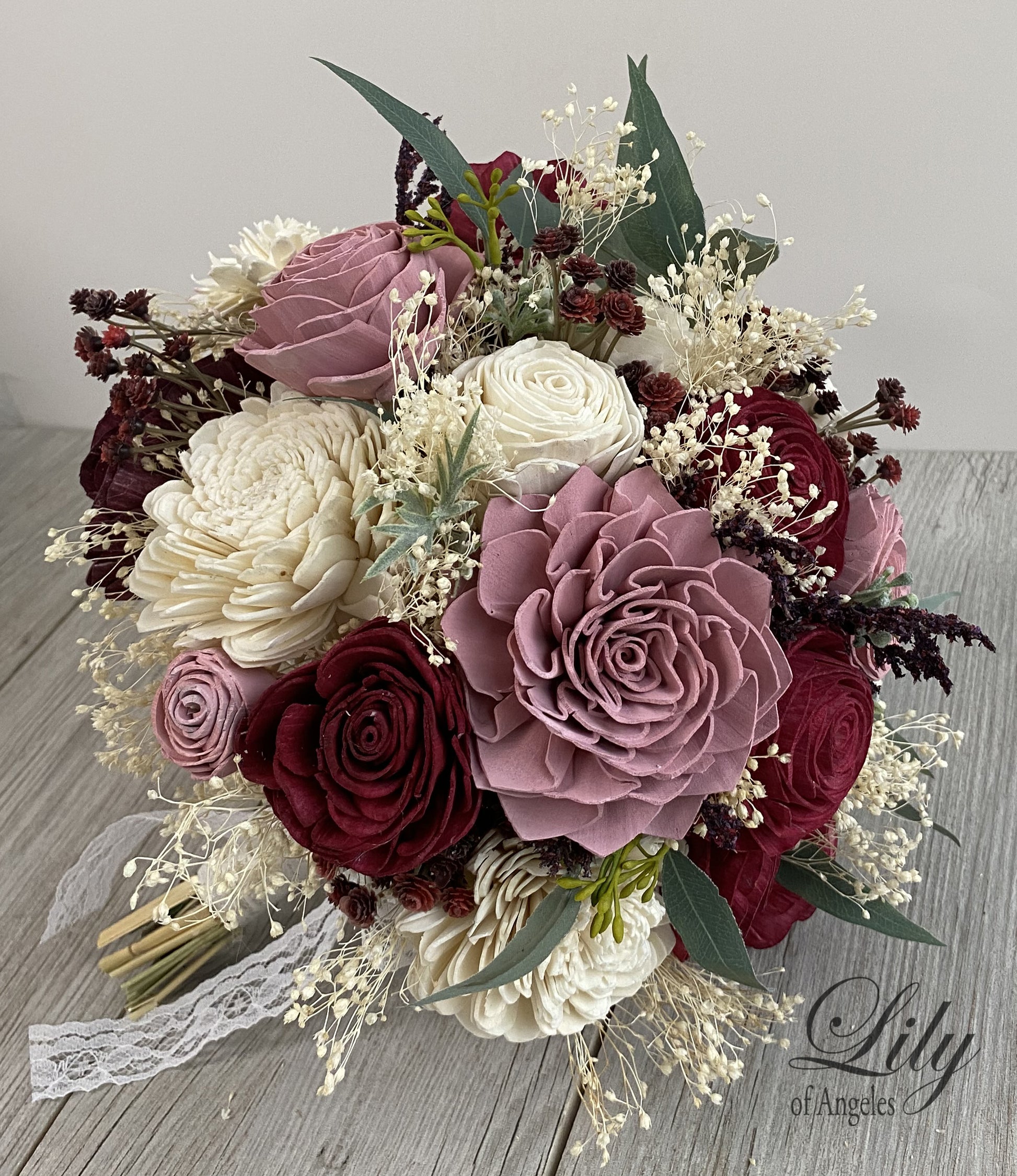 Dusty Rose Bouquet
