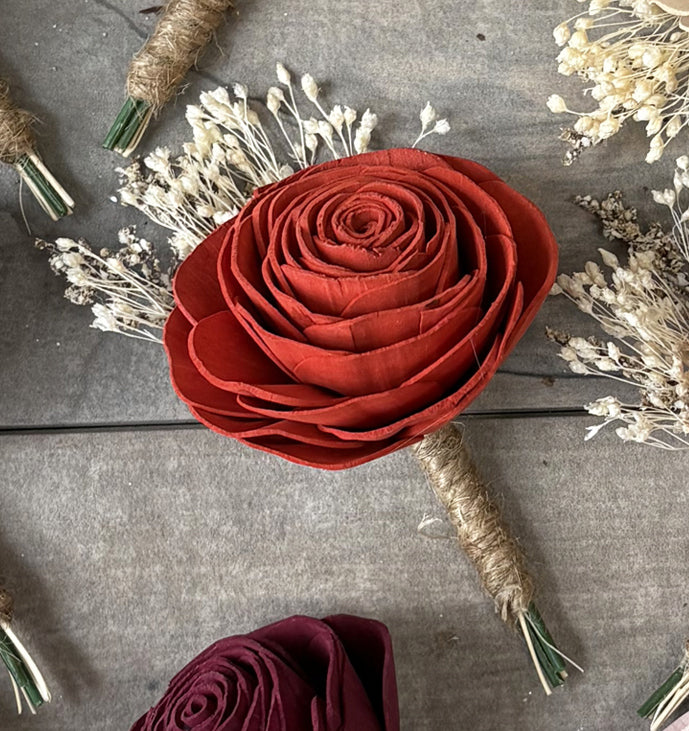 Rose Boutonniere